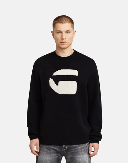G Logo Relaxed Knit Jersey