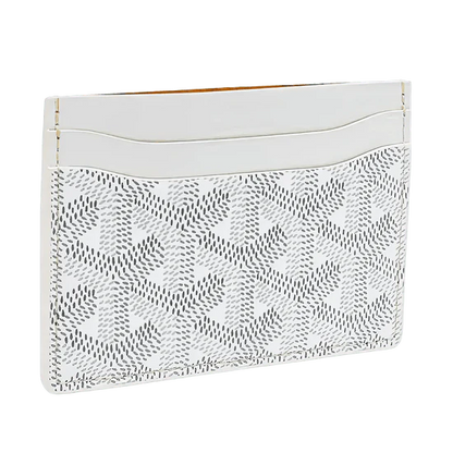 GOYARD SAINT-SULPICE CARD WALLET “WHITE”