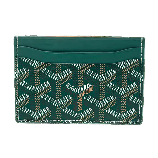 GOYARD SAINT-SULPICE CARD WALLET “GREEN”