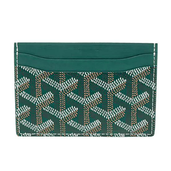 GOYARD SAINT-SULPICE CARD WALLET “GREEN”