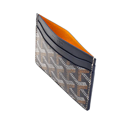 GOYARD SAINT-SULPICE CARD WALLET “NAVY BLUE”