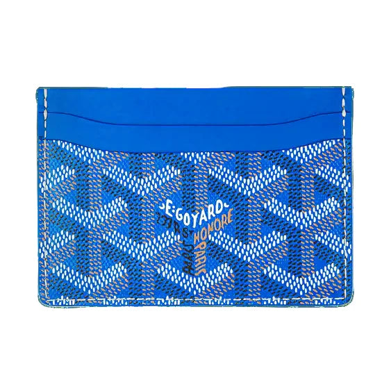 GOYARD SAINT-SULPICE CARD WALLET “SKY BLUE”
