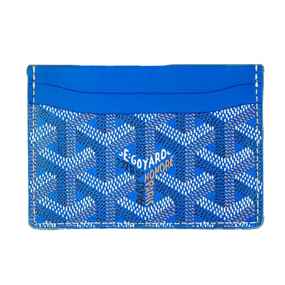 GOYARD SAINT-SULPICE CARD WALLET “SKY BLUE”