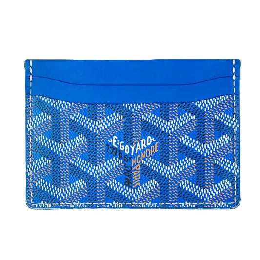 GOYARD SAINT-SULPICE CARD WALLET “SKY BLUE”