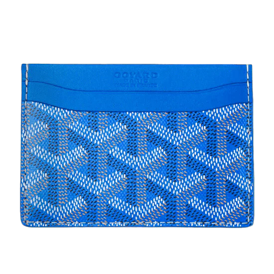 GOYARD SAINT-SULPICE CARD WALLET “SKY BLUE”