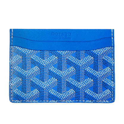 GOYARD SAINT-SULPICE CARD WALLET “SKY BLUE”