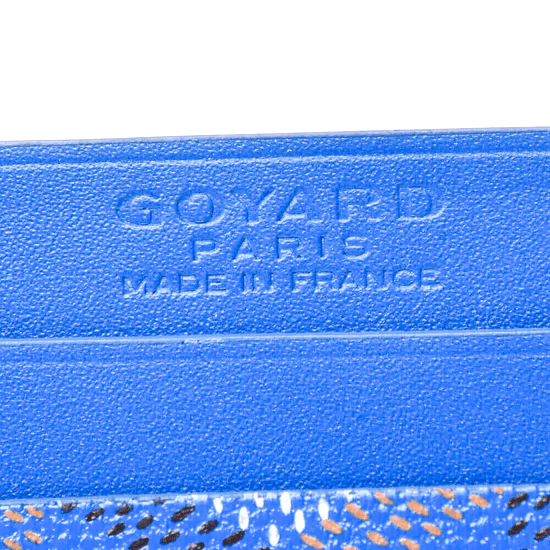 GOYARD SAINT-SULPICE CARD WALLET “SKY BLUE”