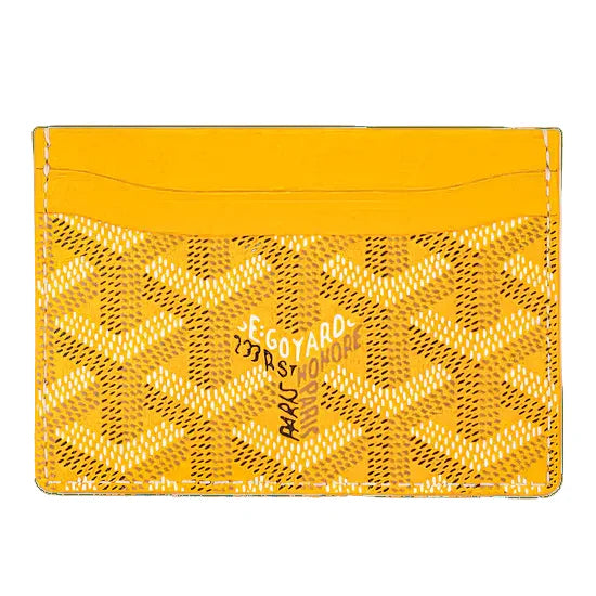 GOYARD SAINT-SULPICE CARD WALLET “YELLOW