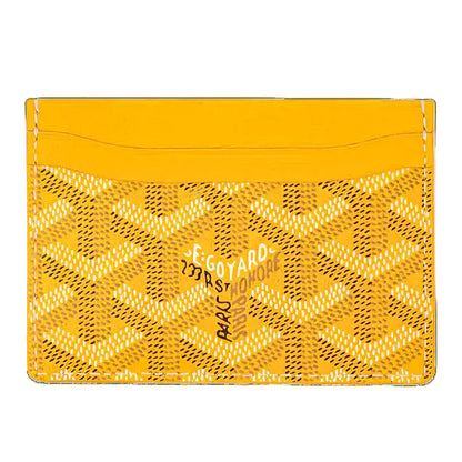 GOYARD SAINT-SULPICE CARD WALLET “YELLOW