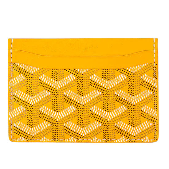 GOYARD SAINT-SULPICE CARD WALLET “YELLOW