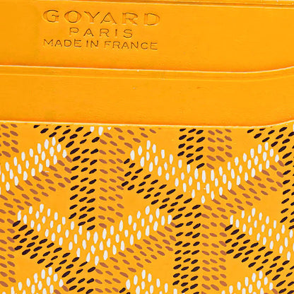 GOYARD SAINT-SULPICE CARD WALLET “YELLOW