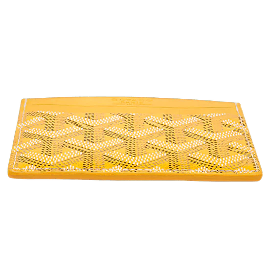 GOYARD SAINT-SULPICE CARD WALLET “YELLOW