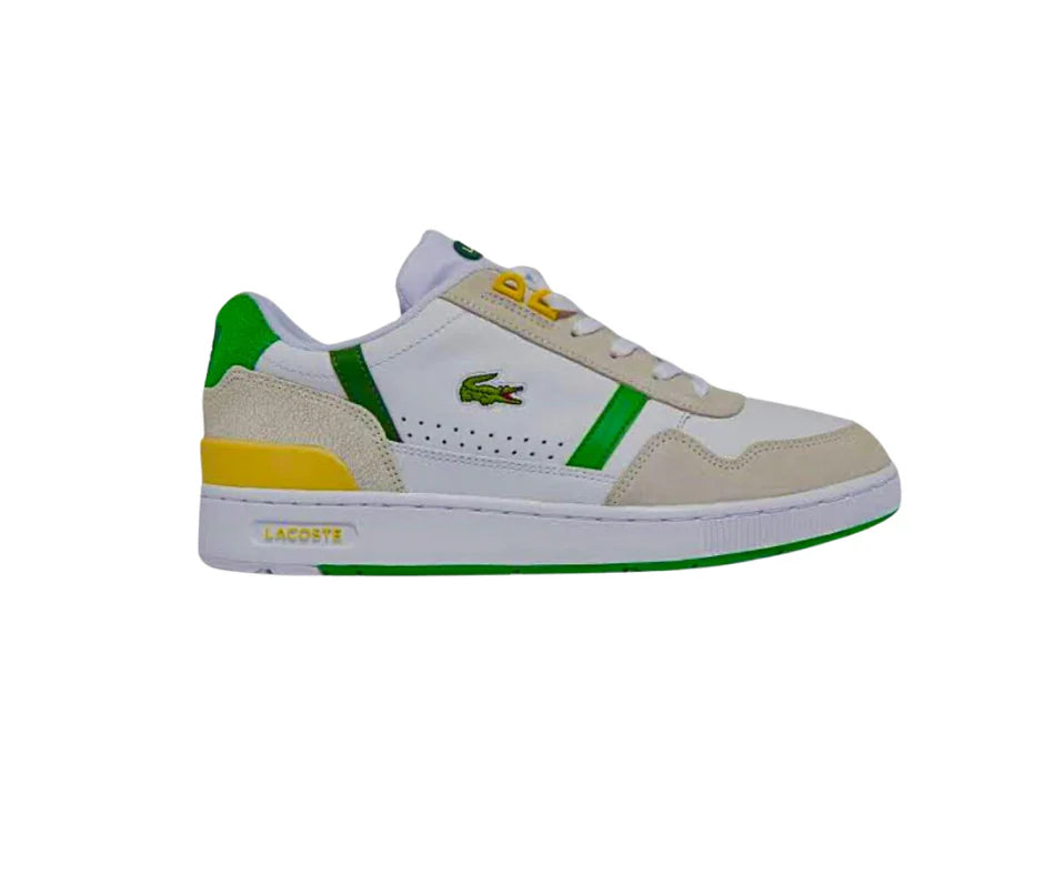T-CLIP SET LEATHER WHITE/GREEN/YELLOW