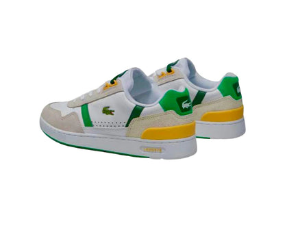 T-CLIP SET LEATHER WHITE/GREEN/YELLOW