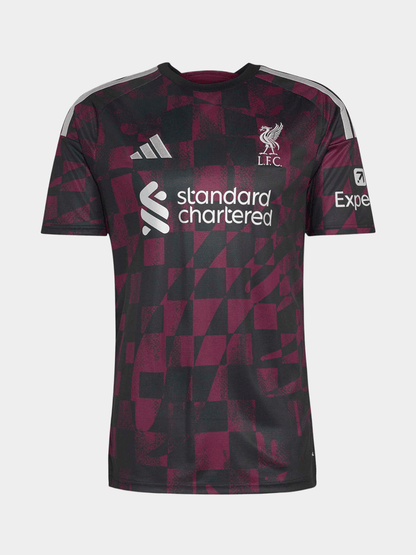 Liverpool 3rd 26/27 Black/Maroon Jersey