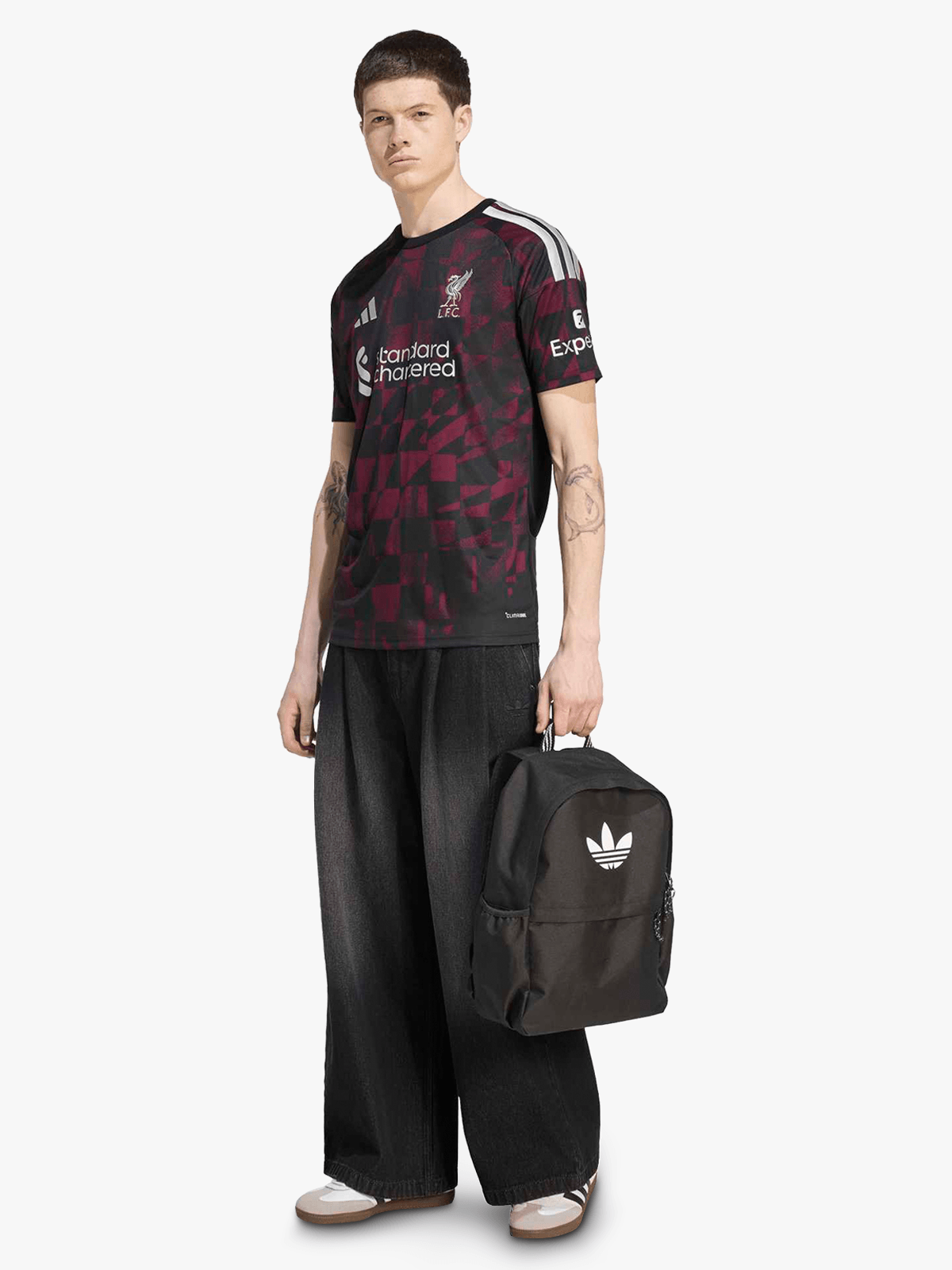 Liverpool 3rd 26/27 Black/Maroon Jersey