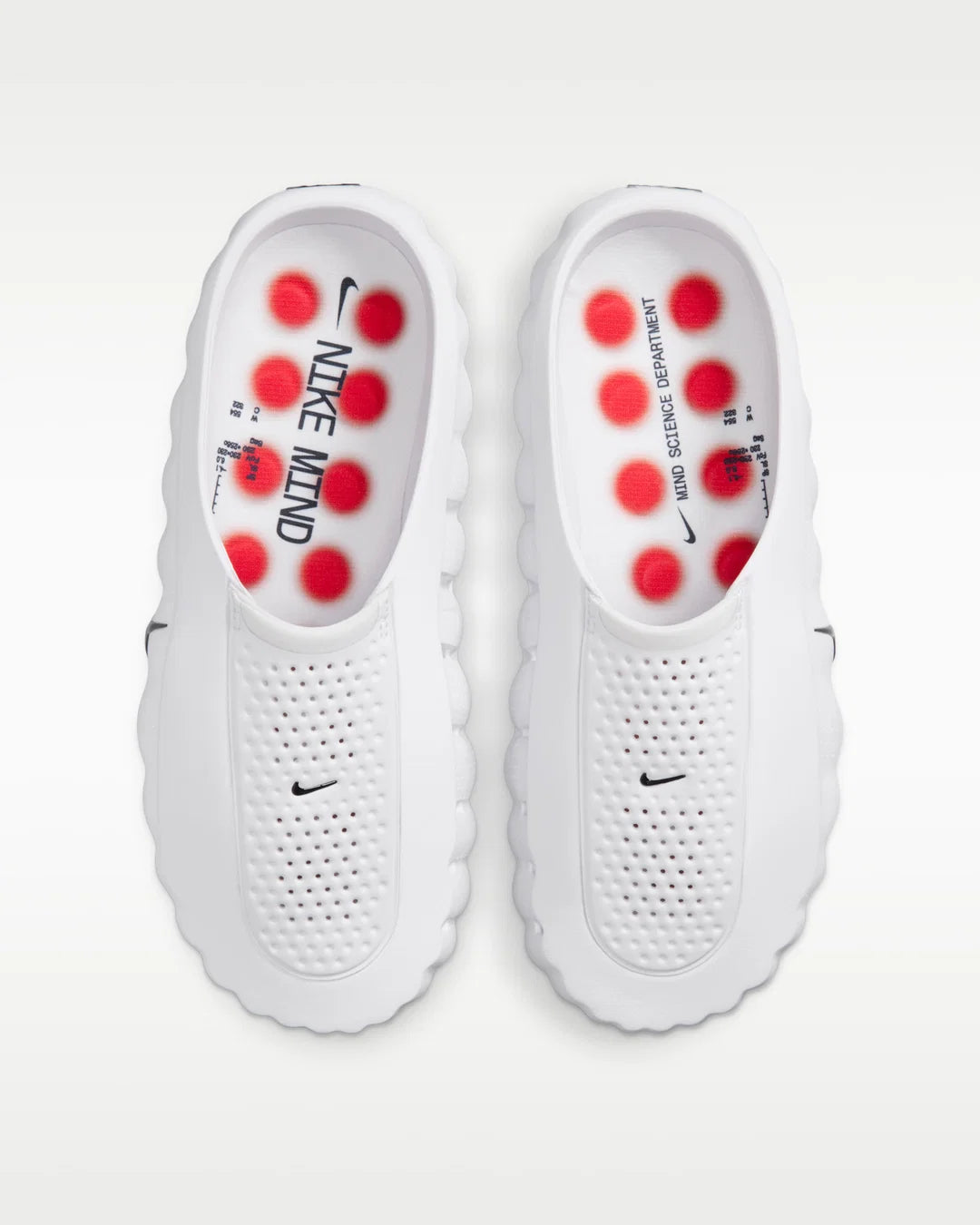 NIKE MIND 001 MEN'S PREGAME MULES “WHITE”