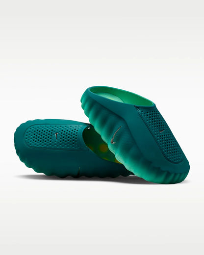 NIKE MIND 001 MEN'S PREGAME MULES “GEODE TEAL LIGHT MENTA”