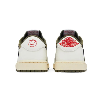 JORDAN X TRAVIS SCOTT AIR JORDAN 1 LOW “MEDIUM OLIVE”