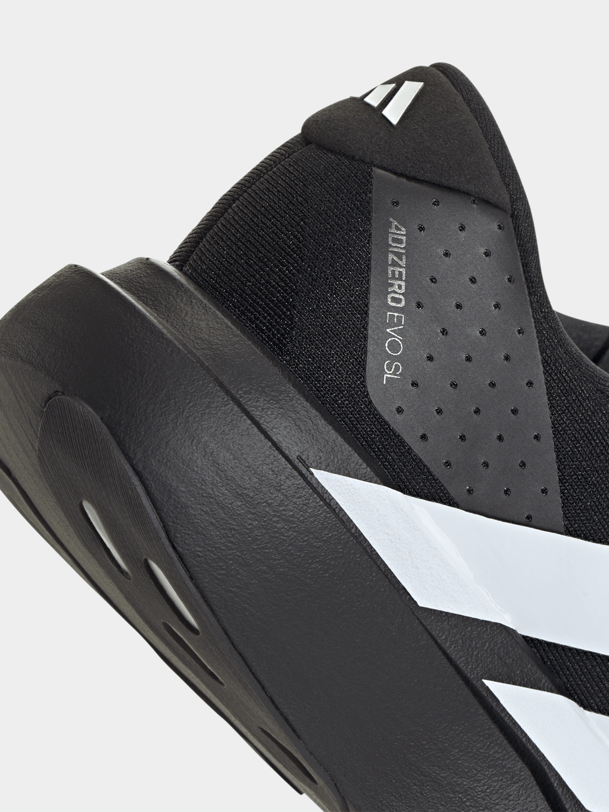 Adizero Evo SL Black/White Running Shoes