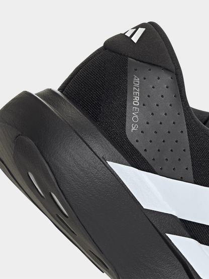 Adizero Evo SL Black/White Running Shoes