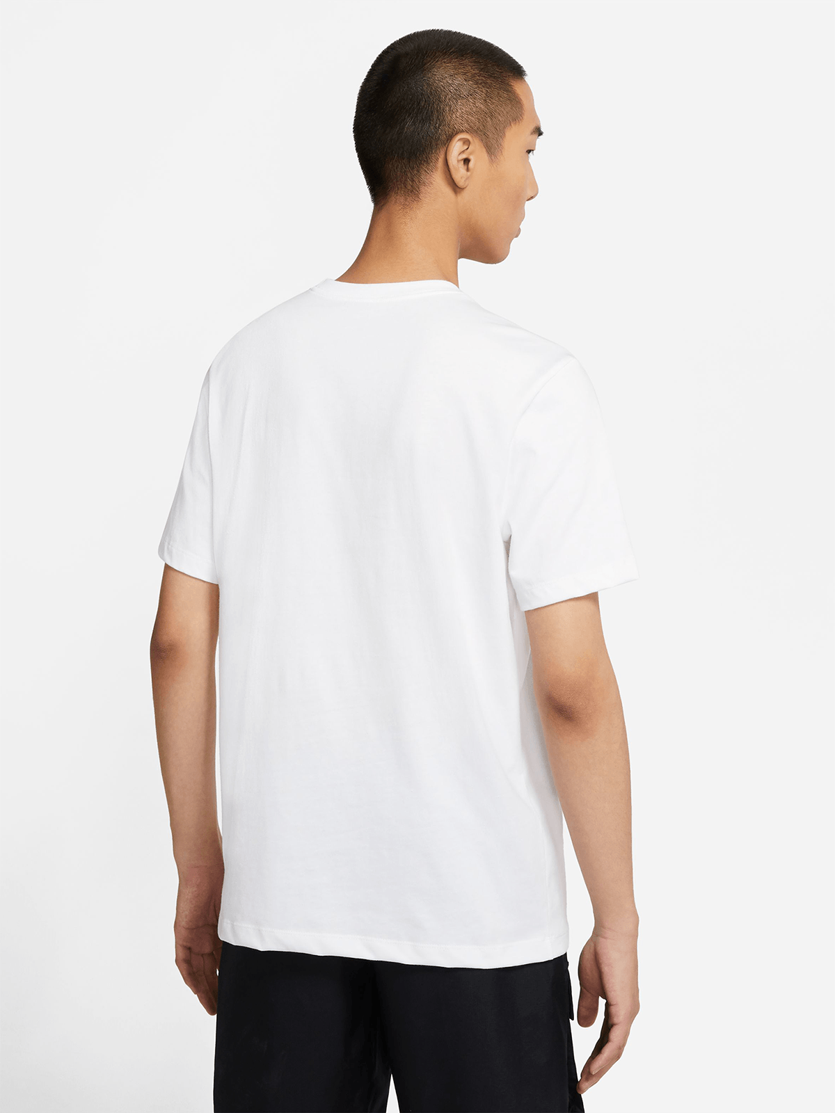 Nike Mens Sportswear Icon Swoosh White Tee