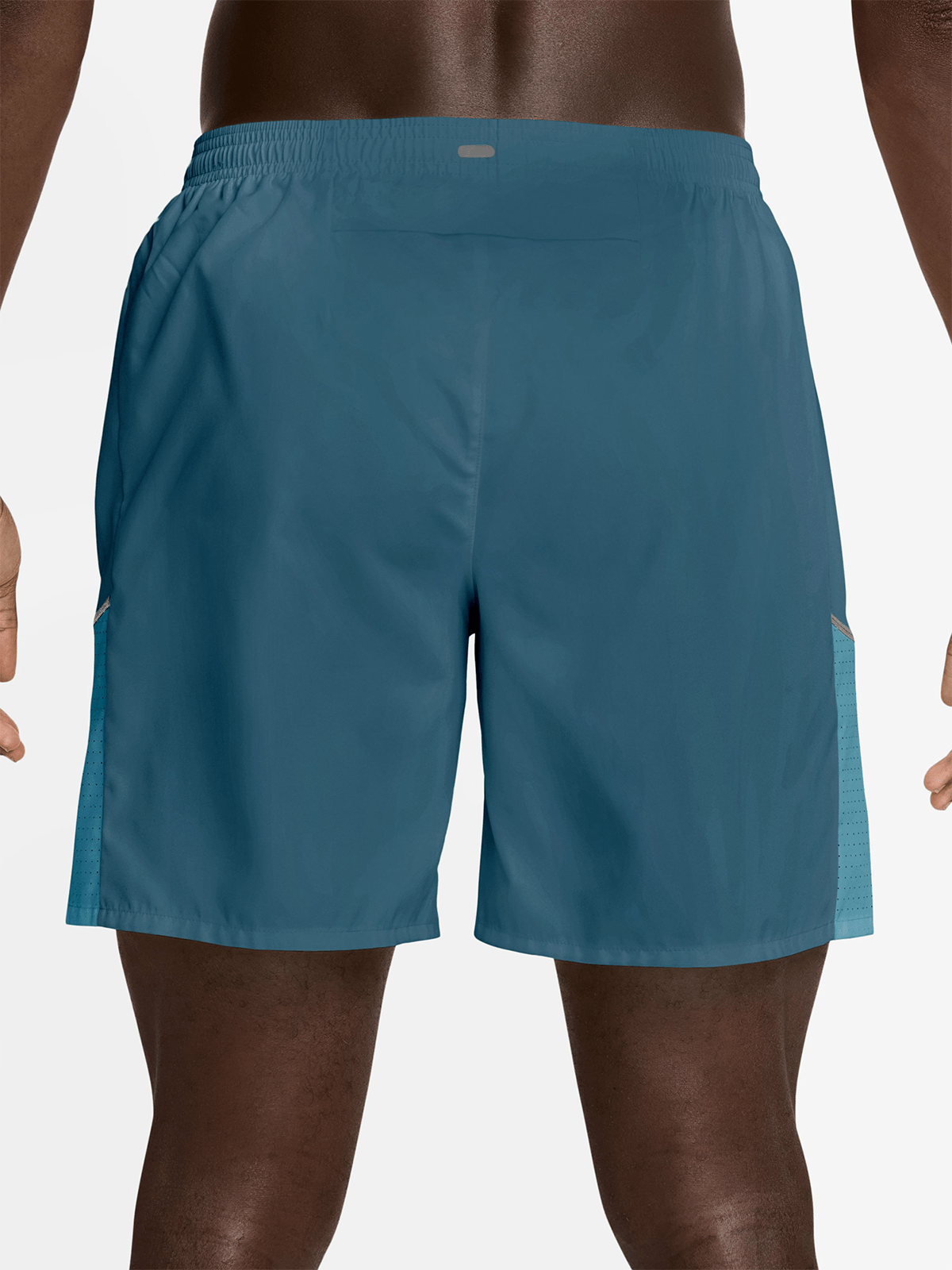 Nike Mens Miler Dri-Fit 7 Inch Unlined Smokey Blue Running Shorts