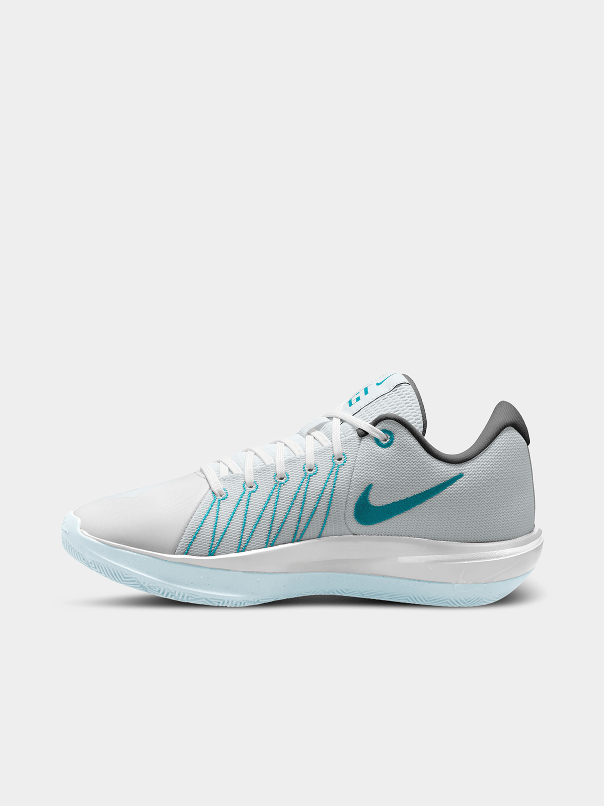 Nike Men's Air Zoom G.T.Cut Academy 2 White/Silver Sneaker