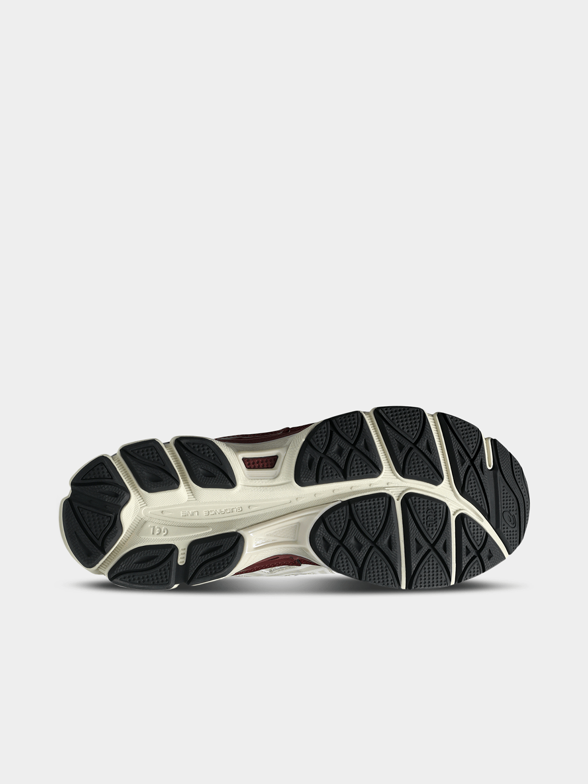ASICS Men's Gel-NYC Patent White/Burgundy Sneaker