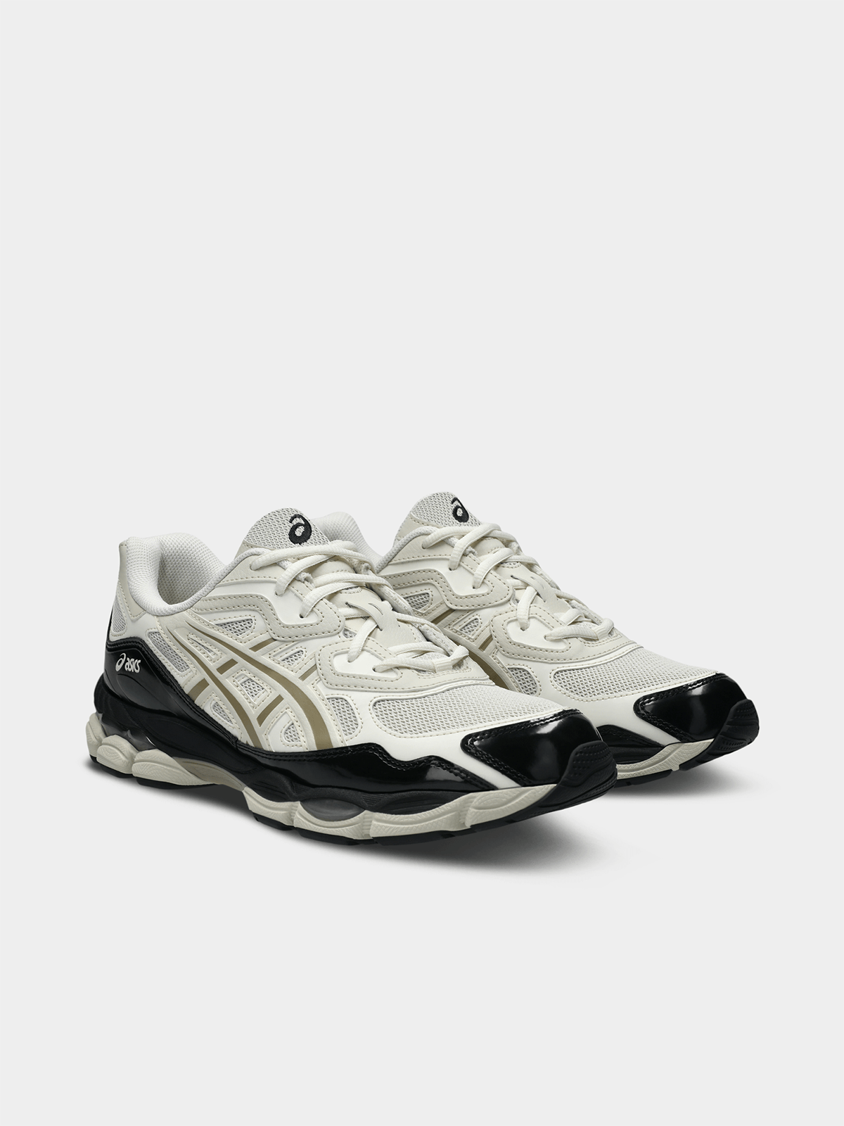 ASICS Men's Gel-NYC Patent White/Black Sneaker