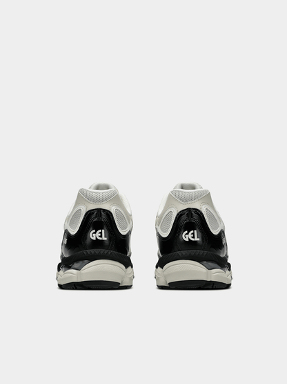 ASICS Men's Gel-NYC Patent White/Black Sneaker
